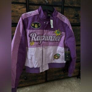 Disney Rapunzel Purple Bomber Jacket